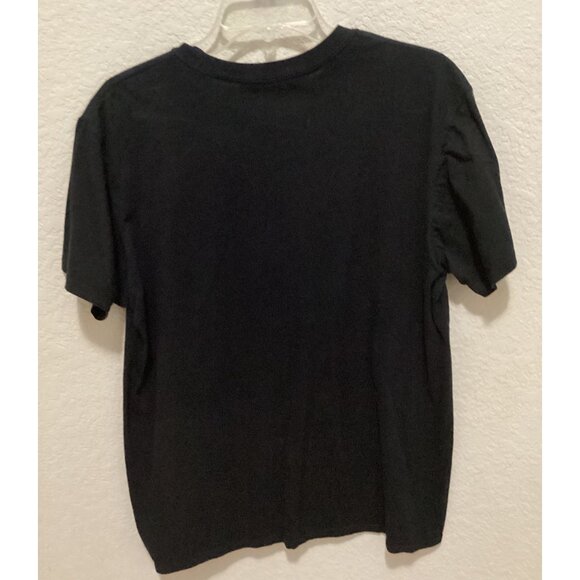 Poetic Justice Tupac Los Angeles Graphic T-Shirt Black Short Sleeve Size L - Picture 4 of 5